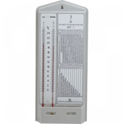 Гигрометр психрометрический ВИТ-1 (0..+25), Россия