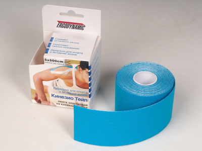 Кинезио тейп Ergodynamic, 5 см х 5 м
