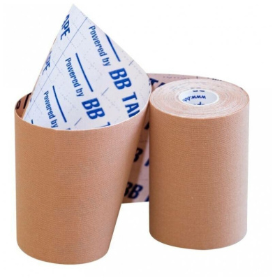 Кинезио тейп BBTape 10см *5м (Бежевый)