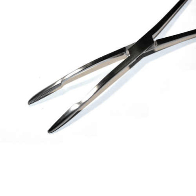 Корнцанг изогнутый J-18-048