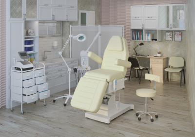 Кресло косметологическое АЛЬФА-11, 3 мотора